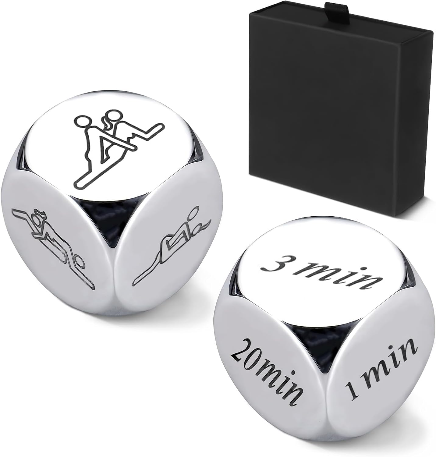 Valentines Day Gifts for Boyfriend Girlfriend 2Pcs Date Night Dice for Couplesdecision Dice Couple Gifts for Men Women Funny Couple Dice Games for Wife Husband Birthday for Her Him image number 3