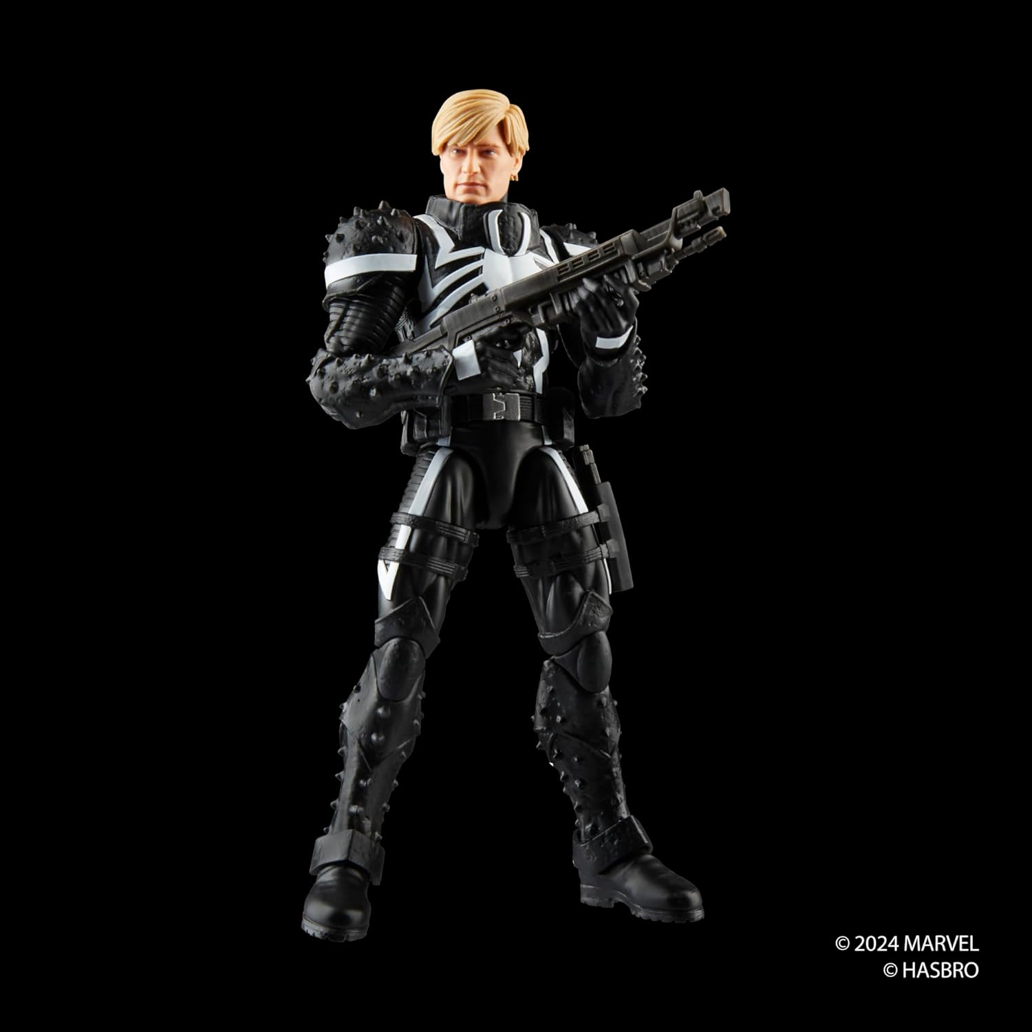 Marvel Legends Series Agent Venom (Flash Thompson), Retro Comics Collectible 6-Inch Scale Action Figure image number 4