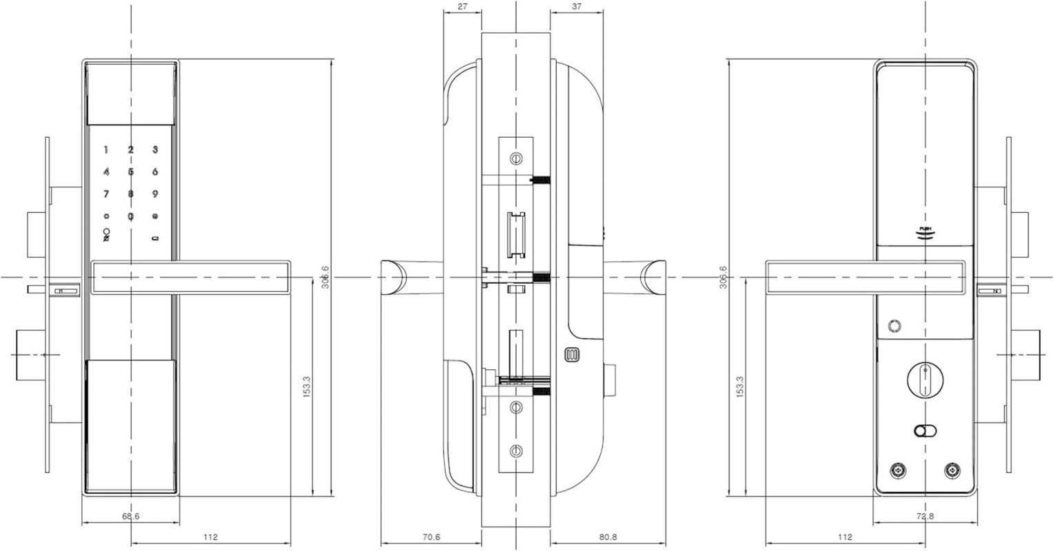 Yale SYDM3109A Smart Mortice Lock Homekit Compatible image number 1