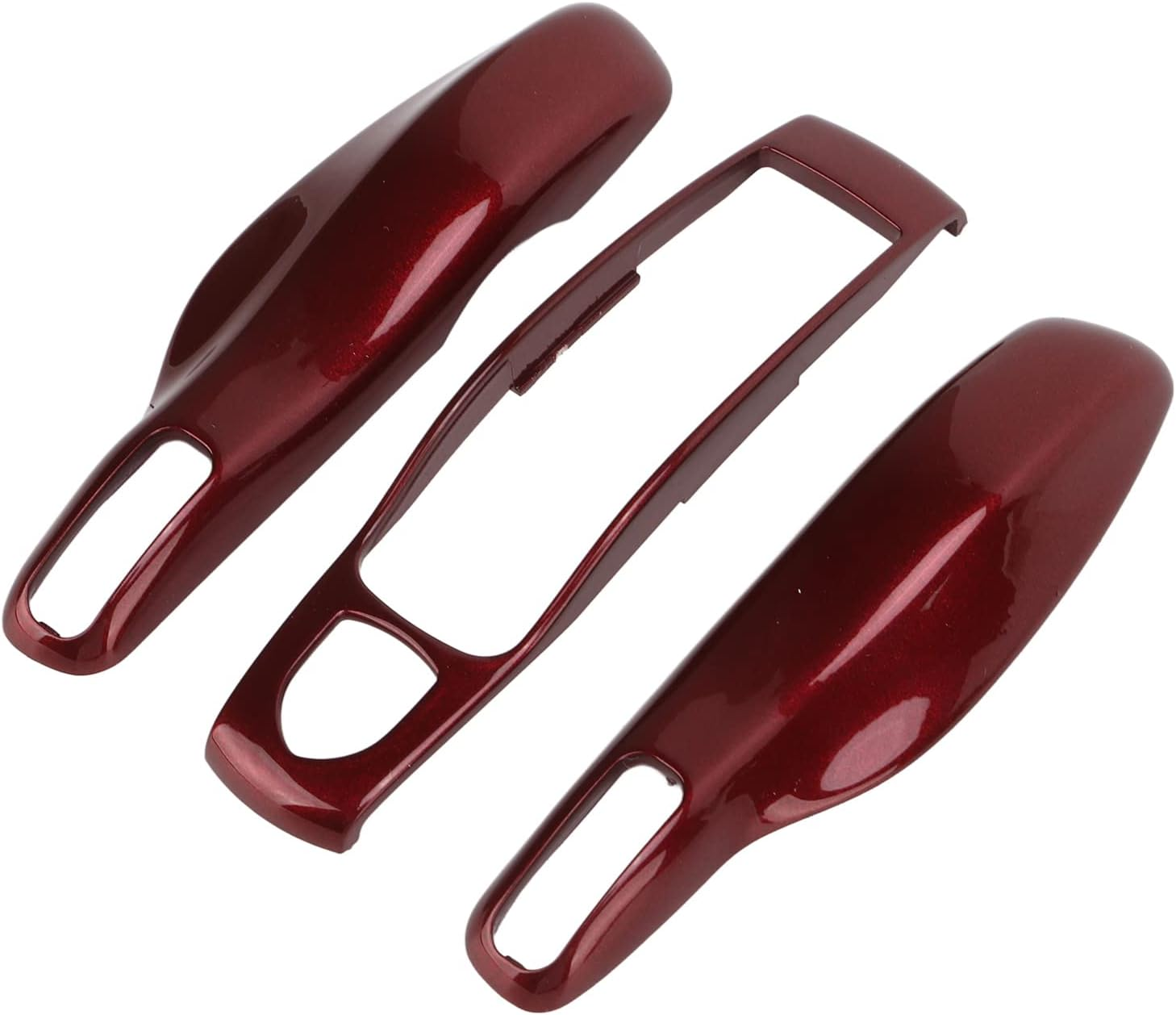 Key Fob Shell Cover for Porsche 911 & 718 - Durable Protective Car Key Case Replacement, Easy Installation (Grey)