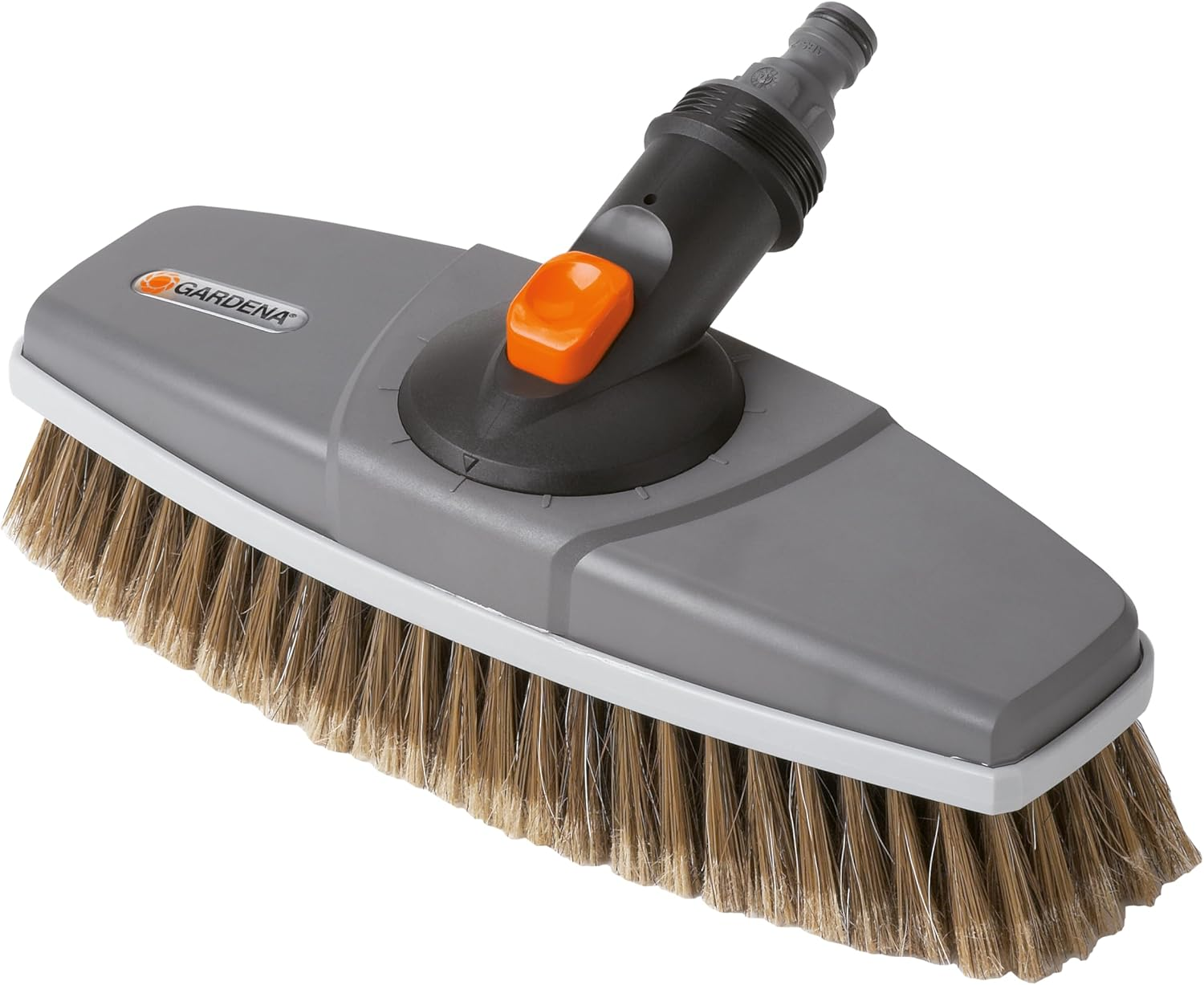 Gardena Washing Brush: Water-Bearing Cleaning Brush for the Clean System, Also for Delicate Surfaces and the Car Wash Suitable (5570-20) image number 2