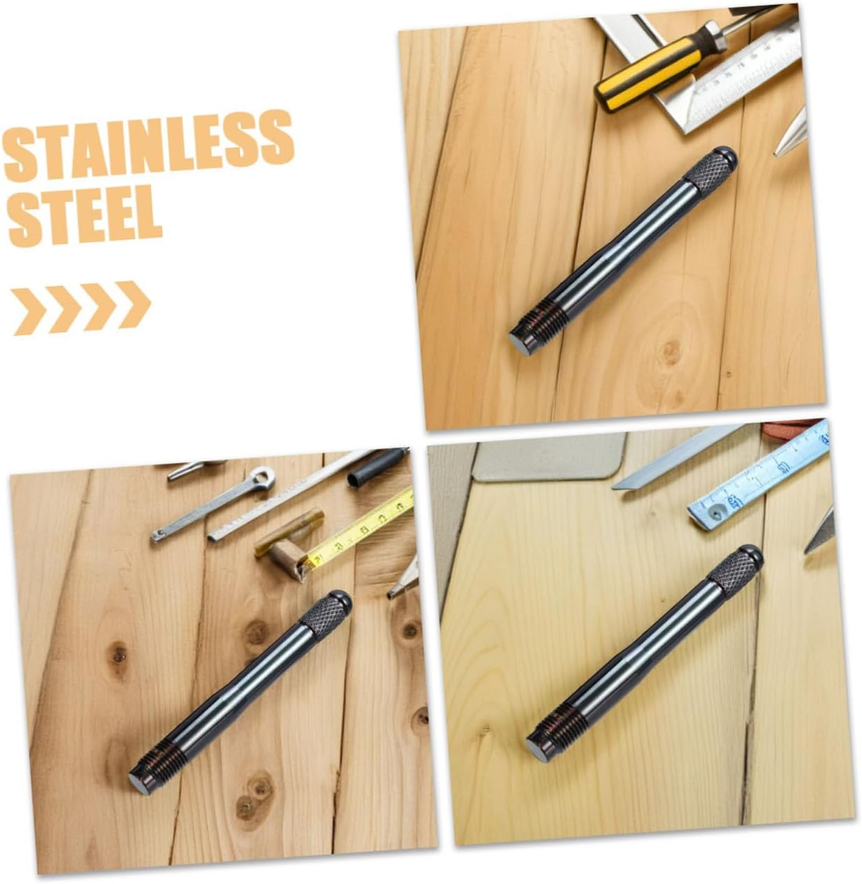 HOLIDYOYO 2Pcs Wheel Installer Tool Stainless Steel Tire Pin Alignment Bolts for Accurate Wheel Positioning for Automotive Repair and Modification image number 3