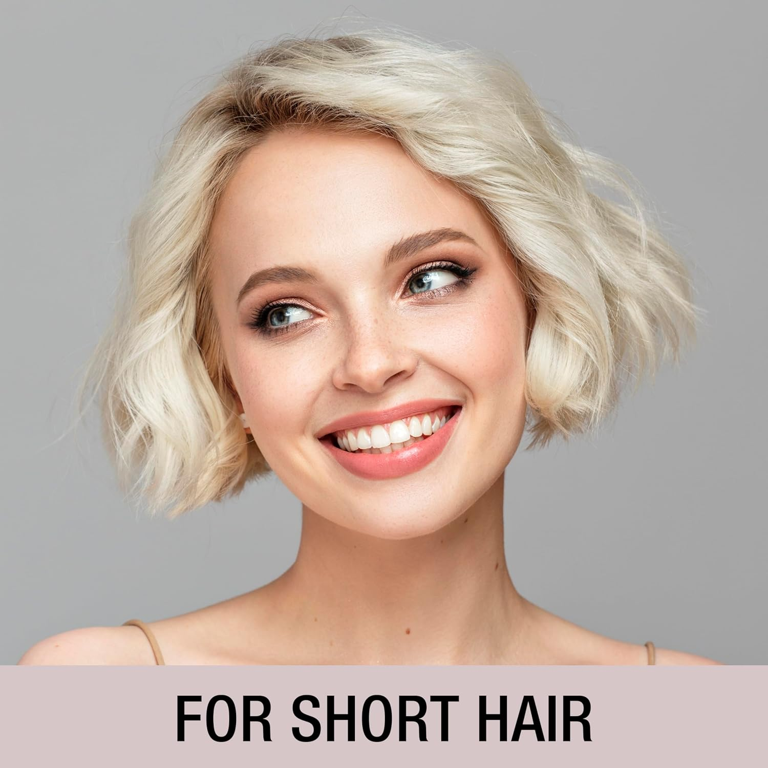 Conair Style & Volumize Metal round Hair Brush - Blow Drying Brush - Hairbrush for Short Hair Length - Color at Random -1 Count image number 3