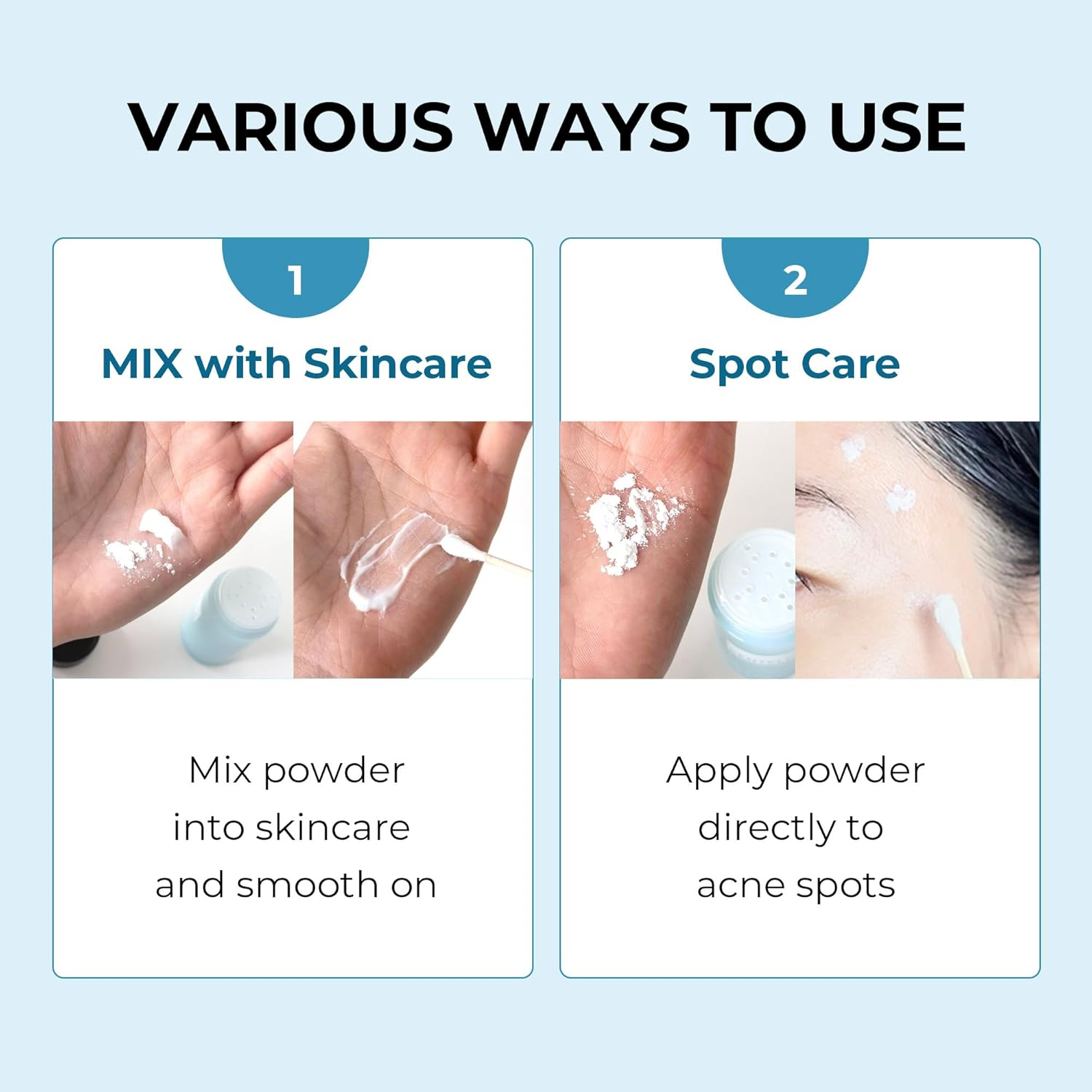 ALIVELAB Centella Dressing Powder &ndash; Acne Spot Treatment for Sensitive & Oily Skin &ndash; Fast Drying Blemish Healing Formula with Centella Asiatica for Redness Relief & Oil Control &ndash; 8Ml image number 1