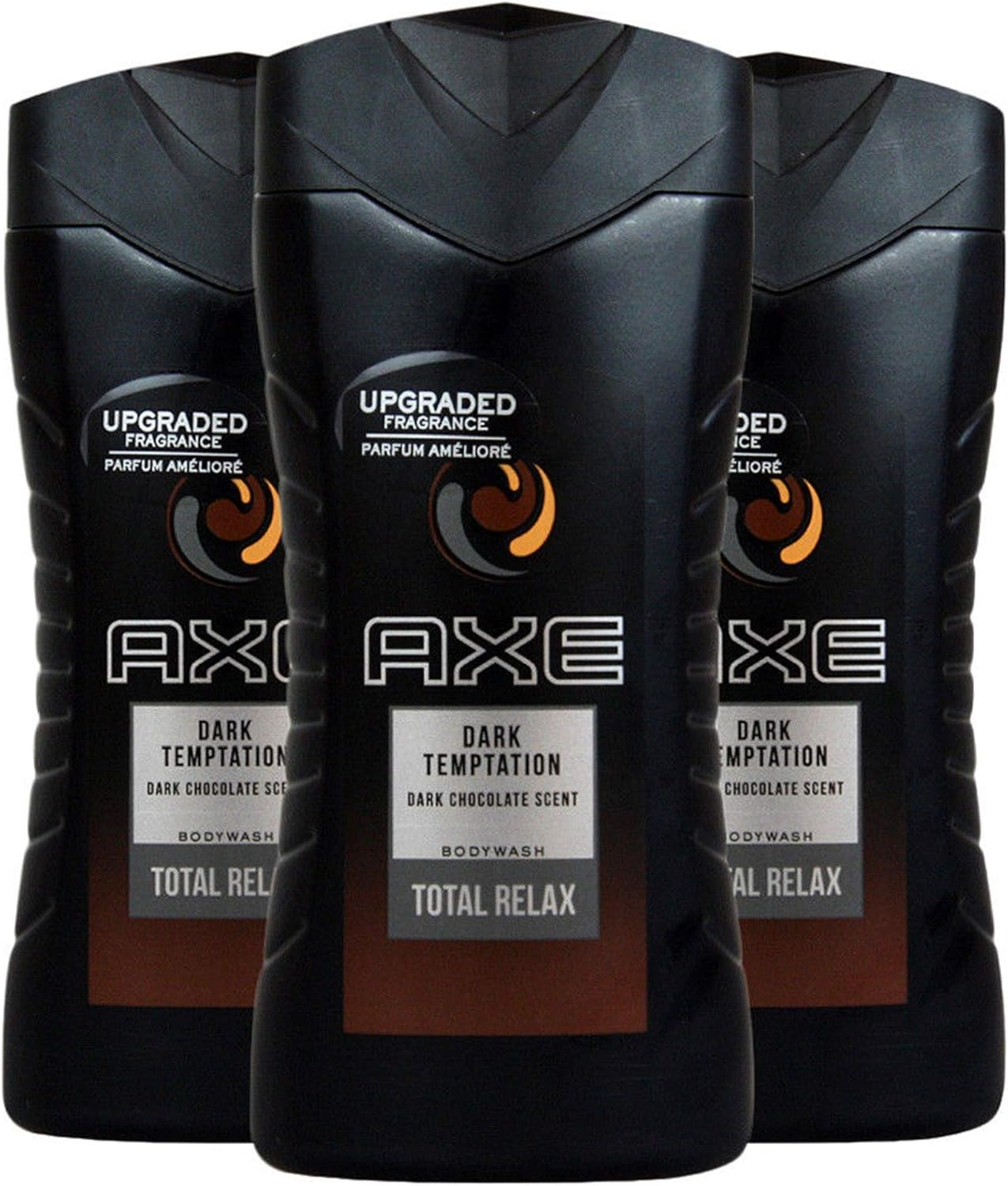 Body Wash for Men, Dark Temptation, 3-Pack, 13.5 Oz