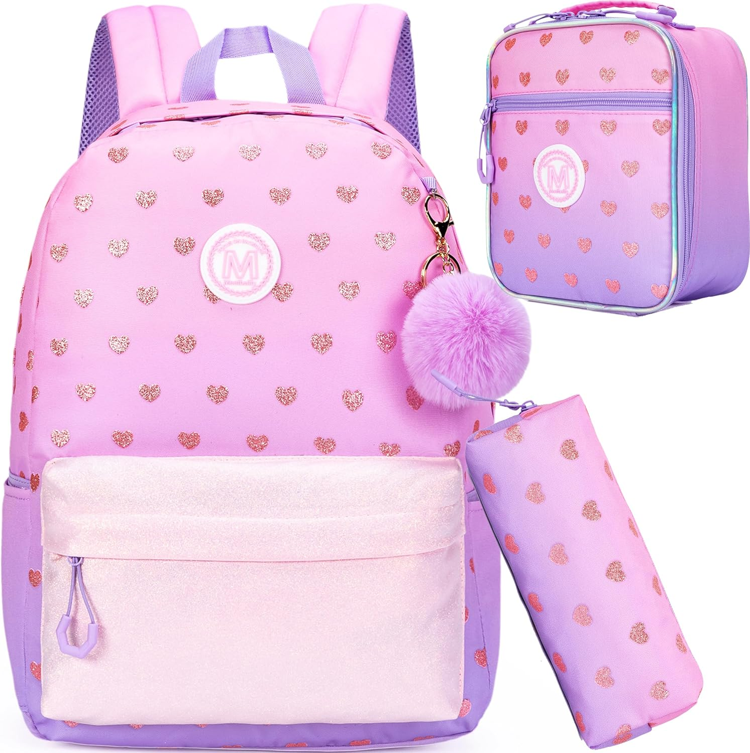 Backpacks for Girls Backpack Kids Travel Backpack School Bags for Girls Backpacks Ages 8-10 Bookbag, Green 01, Trendy
