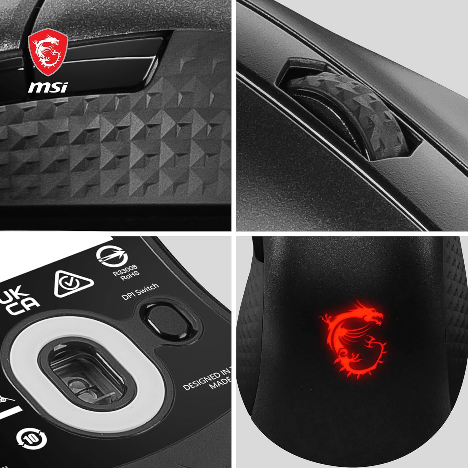 MSI CLUTCH GM31 Lightweight Gaming Mouse image number 1
