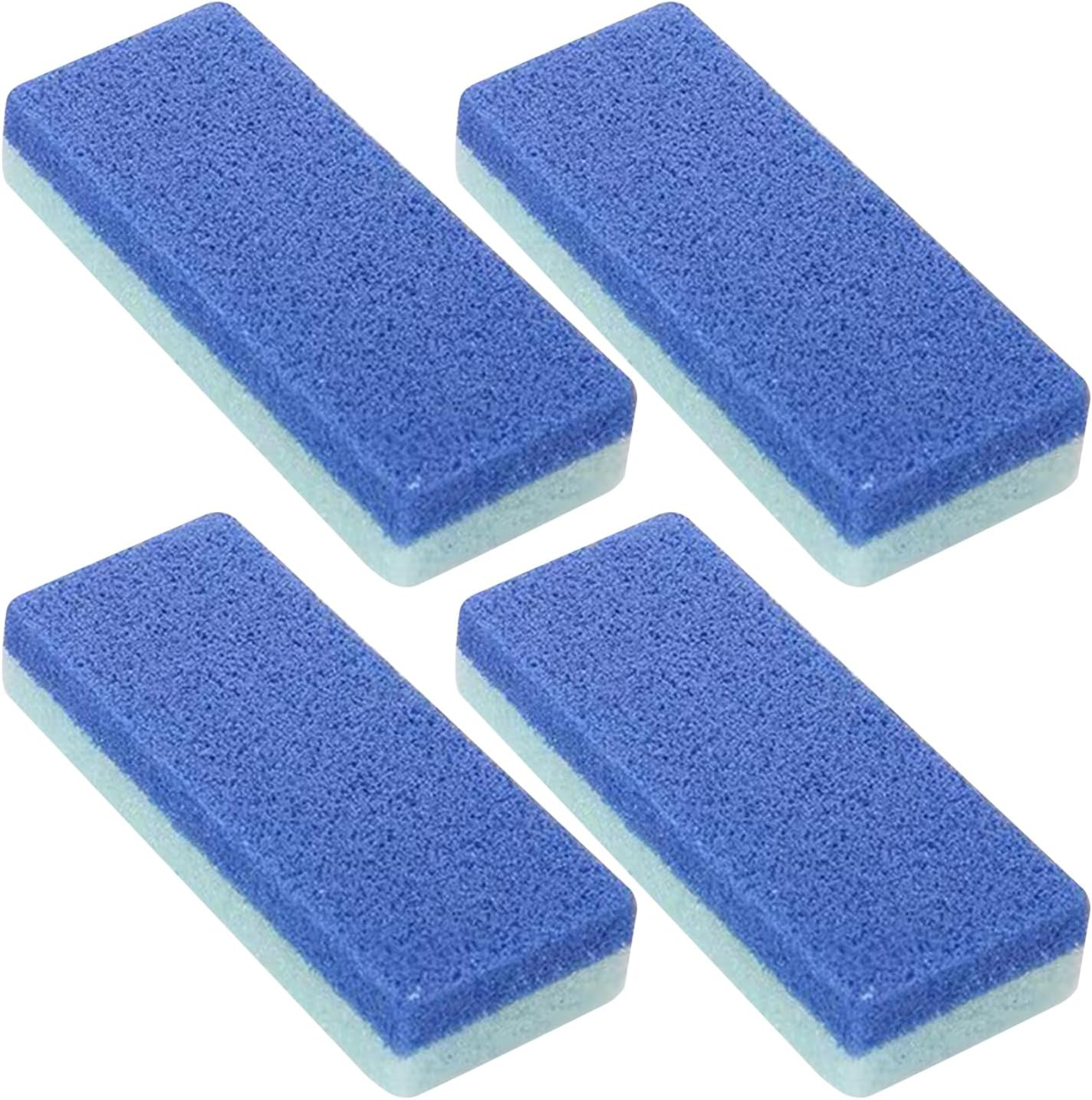 Gupcaqosjw Feet Pumice Stone - Feet Scrubber Stone Pedicure Tools 4-Piece | Scrubbing Tools Cleaning Sponge for Spa Soak Salon Repair Daily Shower Travel Women image number 6