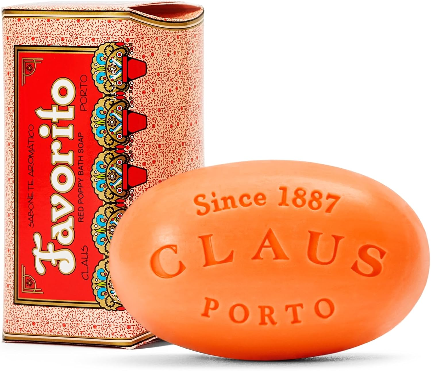 Claus Porto Double Almond Milk Soap by Claus Porto for Unisex - 5.3 Oz Bar Soap, 150 G image number 1