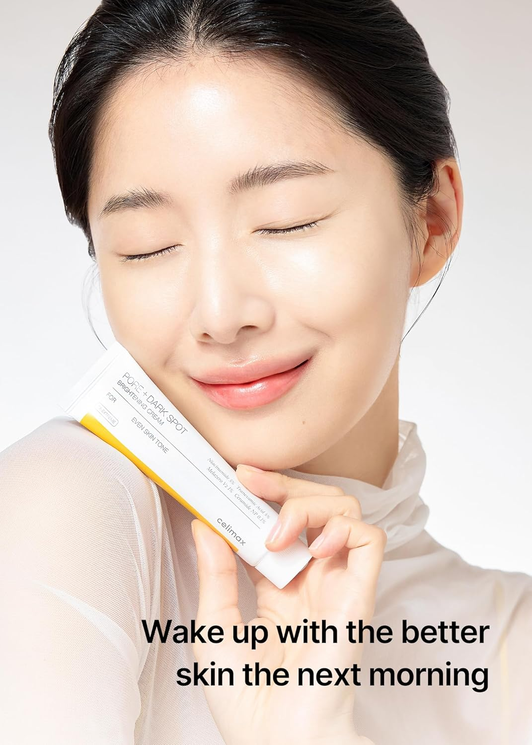 Celimax Pore+Dark Spot Brightening Cream, Skin Tone Evening Treatment, Pore Refining Formula 35Ml