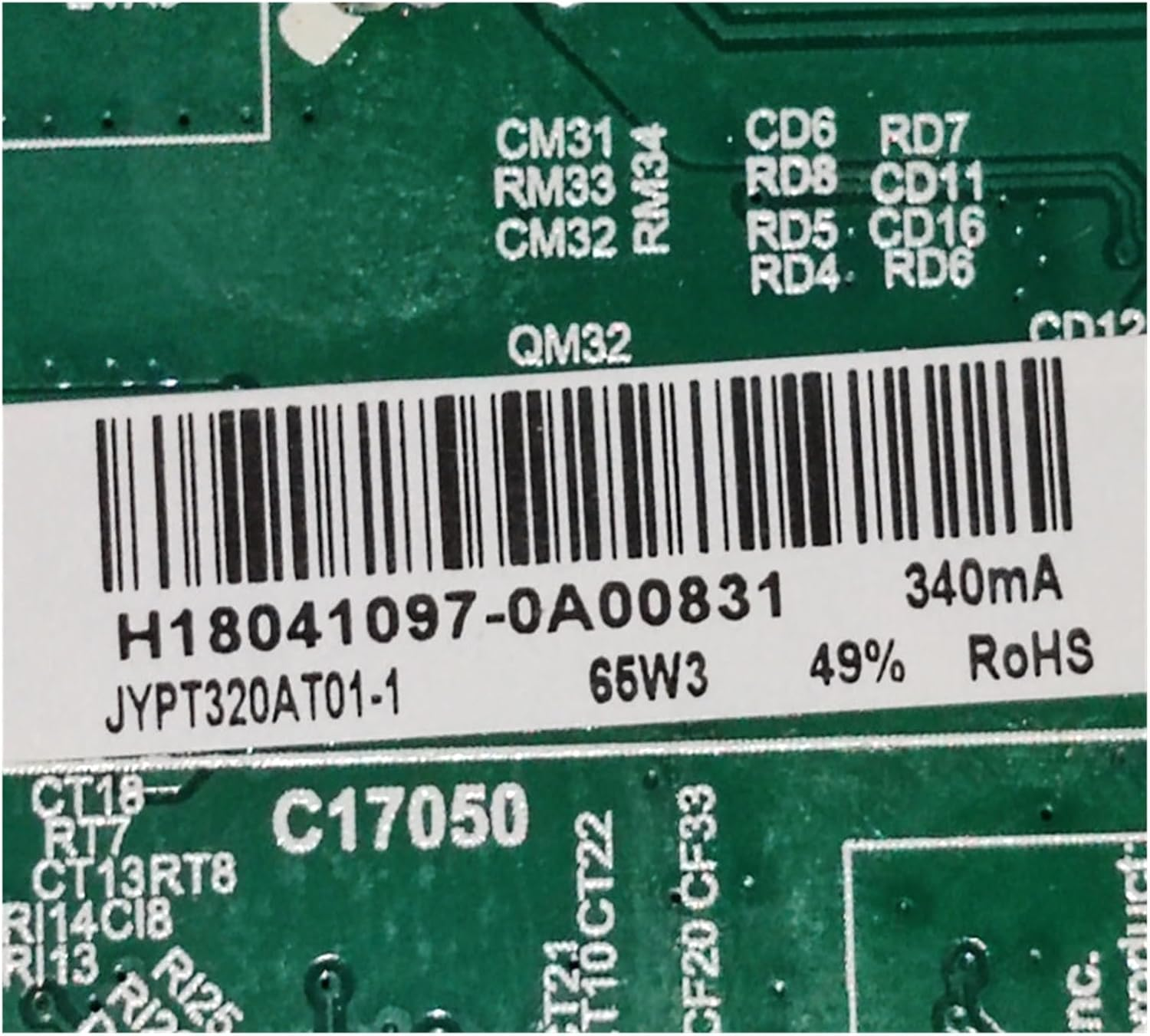 TP.MS3553.PB801 ，Compatible for Haier， TV Motherboard Physical Photo, Tested, Three Different Transformer Specifications V56C(Green Transformer) - Blue Transformer image number 5