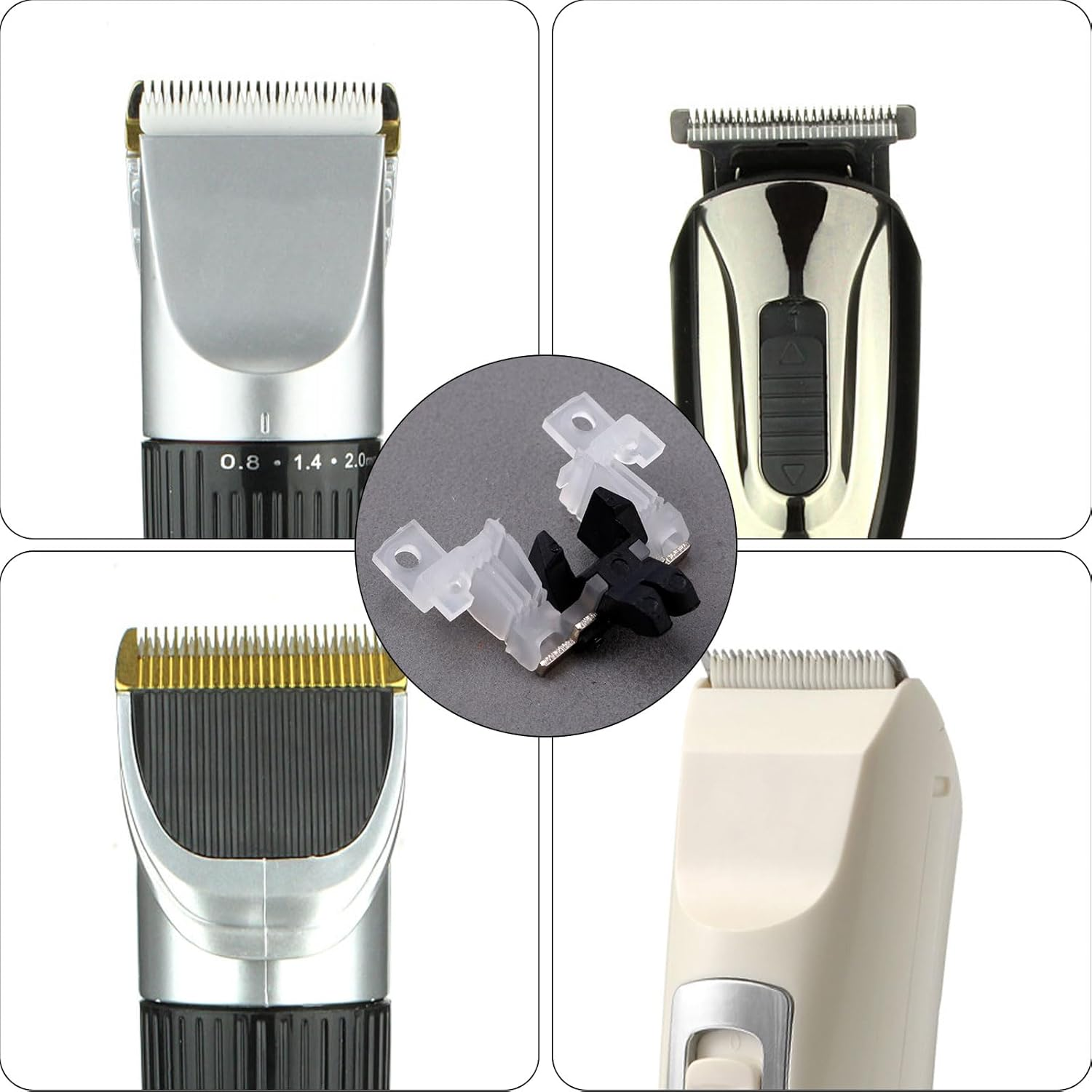 Gosknor 2Pcs Blade Drive Assembly for Pet Clippers, Professional Clipper Blade Drive Blade Drive Replacement for Andis AG & AGC Clippers Pet Hair Clippers Accessories image number 2