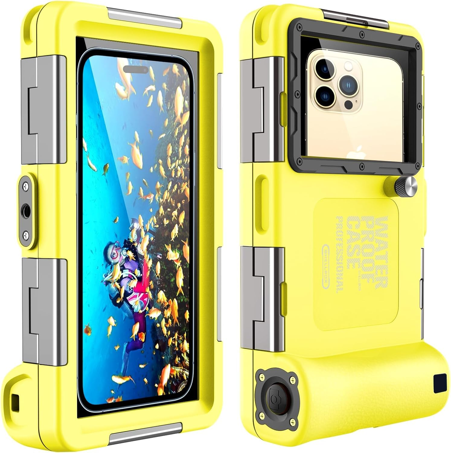 Waterproof Phone Case Underwater Phone Pouch 15M Case with Lanyard for Swimming Snorkeling Raining Dustproof image number 4