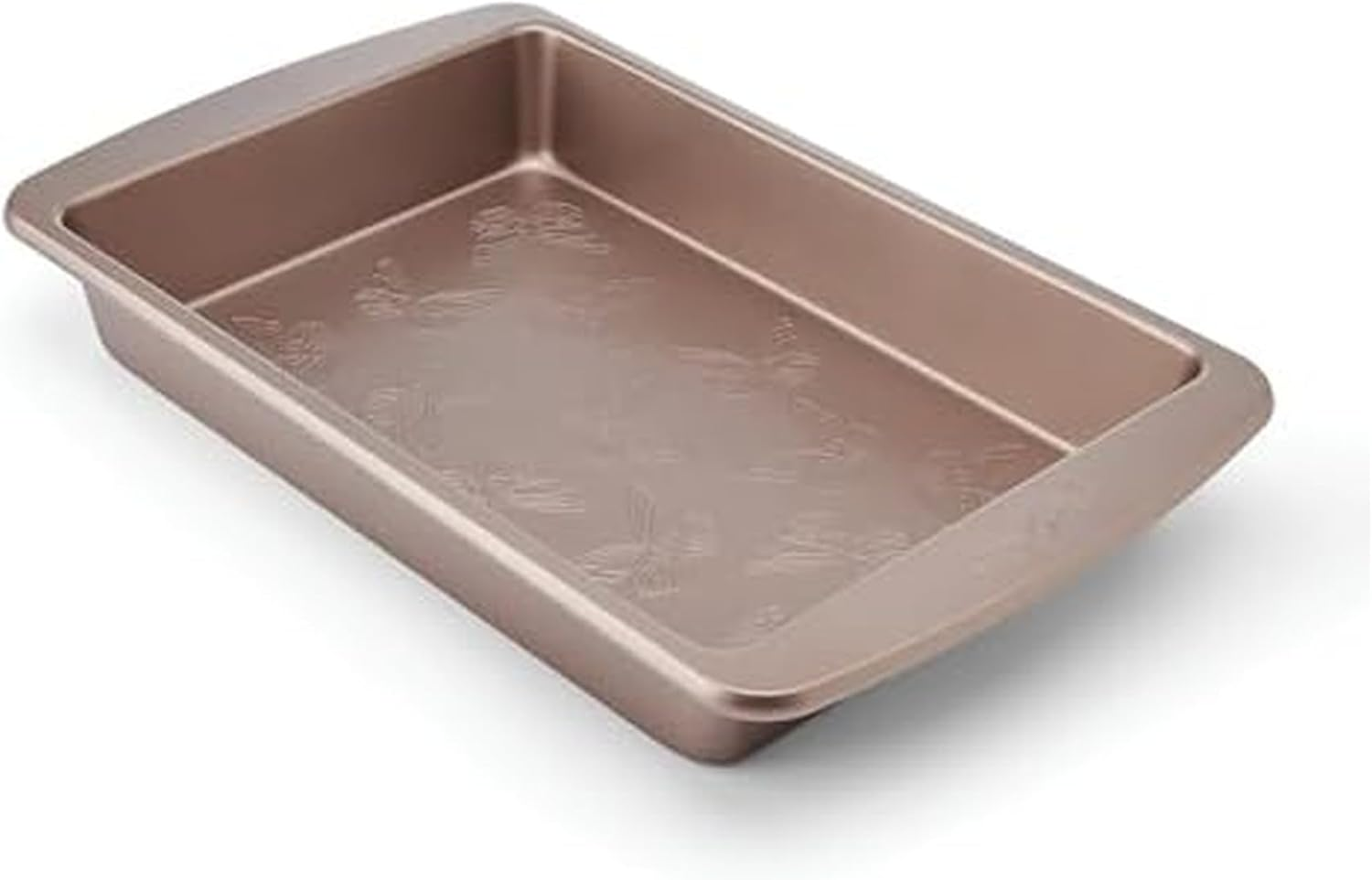 Dolly Parton Butterfly Stamp Cake Pan &ndash; Carbon Steel Nonstick Bakeware with Textured Butterfly Design, Durable Rolled Rim, Oven Safe to 450F, Perfect for Cakes, Cheesecakes and Savory Bakes