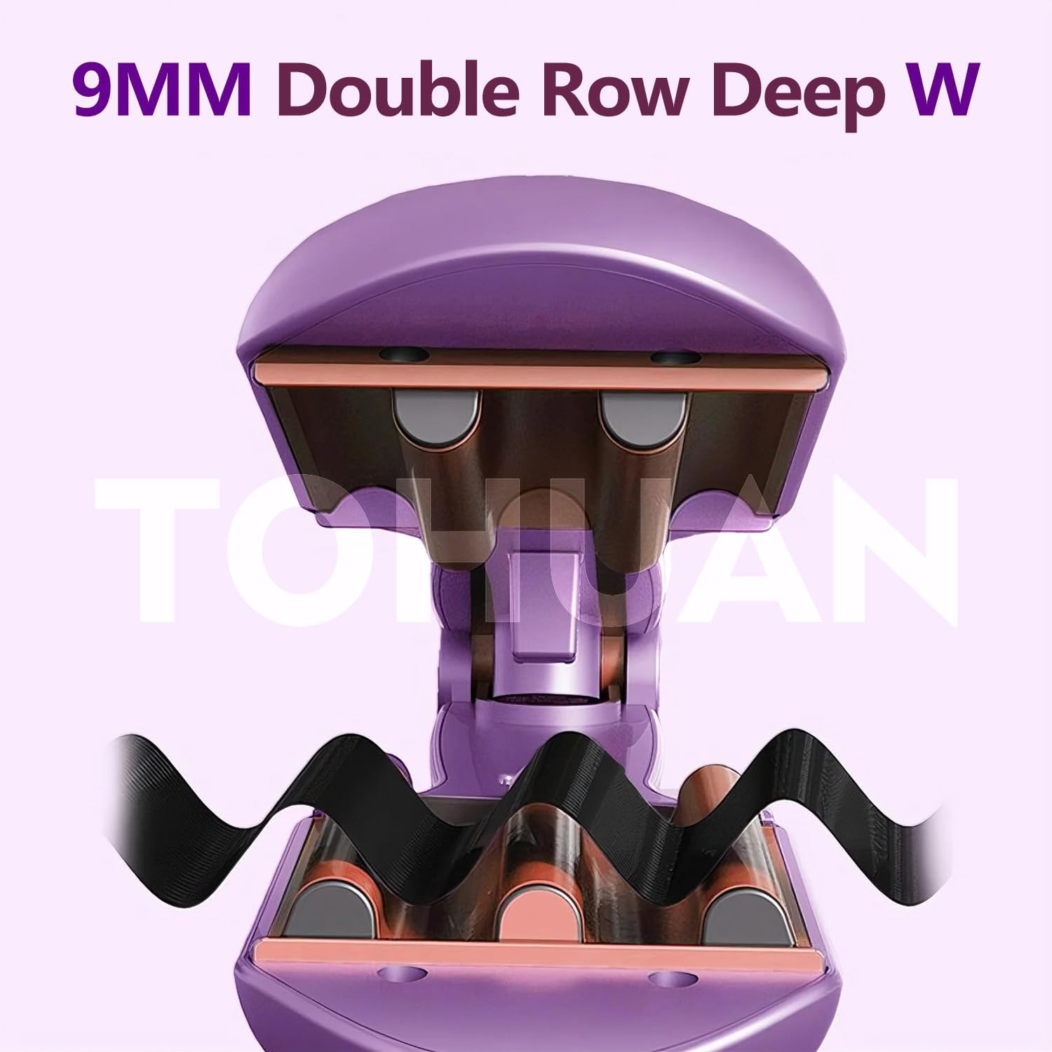 Small Wave Electric Hair Curing Lron 9Mm Egg Roll Curing Wand for Women Deep Waver Woolen Cur Hair Volume Salon Tool image number 4