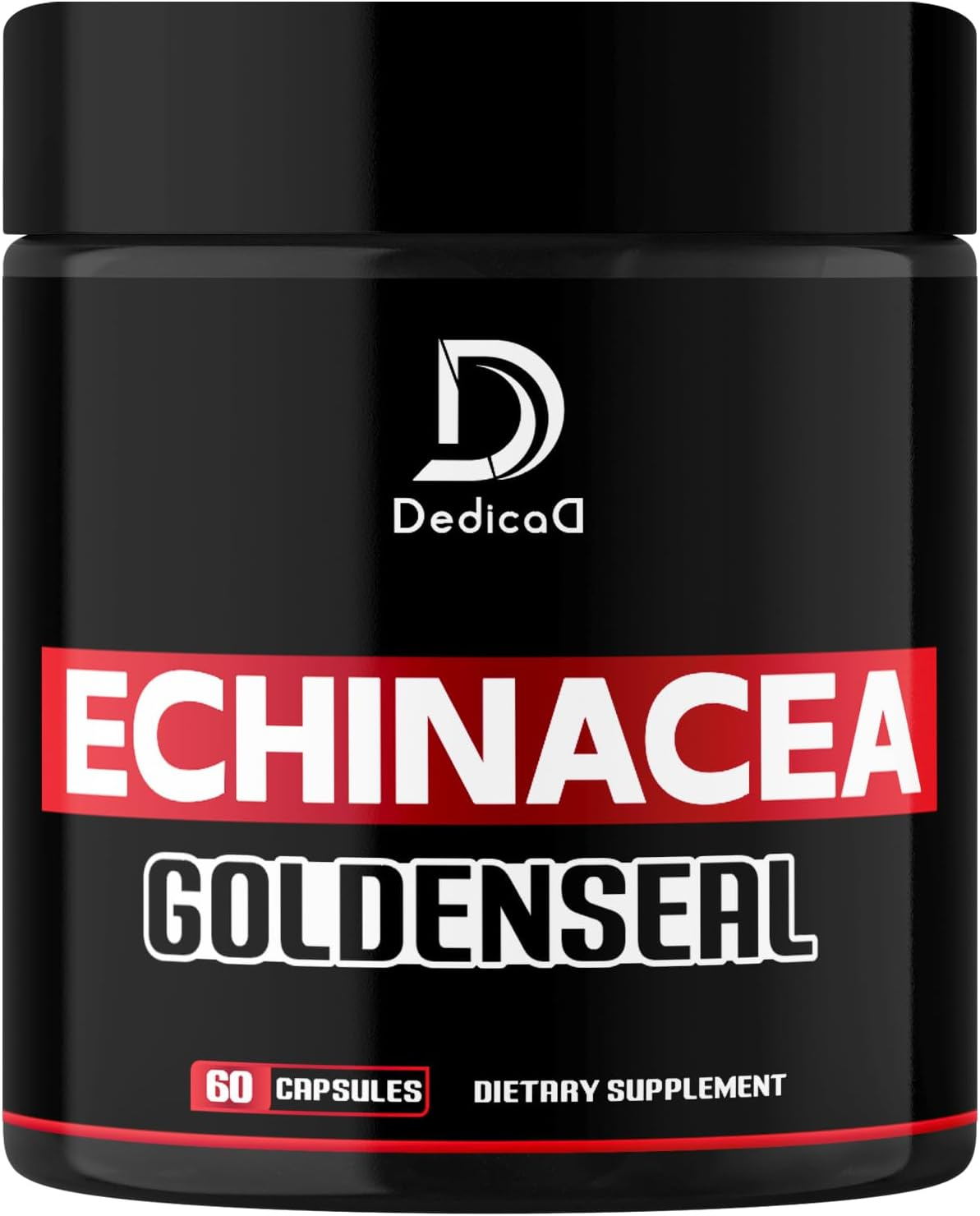 DEDICAD 1000Mg Echinacea Capsules with Goldenseal - 240 Counts of 4 Month Supply - Support Immune System, Well-Being & Overal Health image number 5