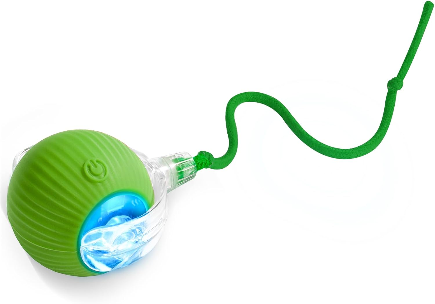 Interactive Cat Toys for Indoor Cats - Interactive Puppy Toys Ball with Tail,Realistic Bird Chirping,Smart Obstacle Avoidance and Auto Restart,Cat Puzzle Toys for Bored Indoor Adult Cats&Dog (Red)