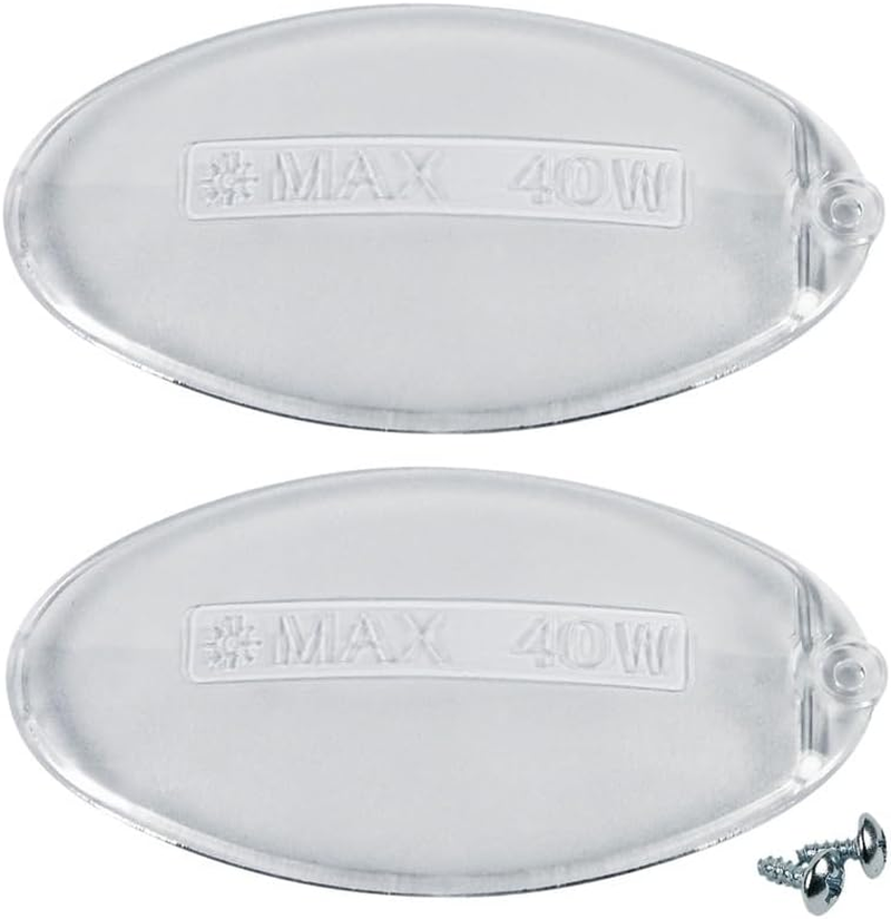 2 X Lamp Cover Cooker Hood Such as Electrolux 50248796000 Smeg 692831966