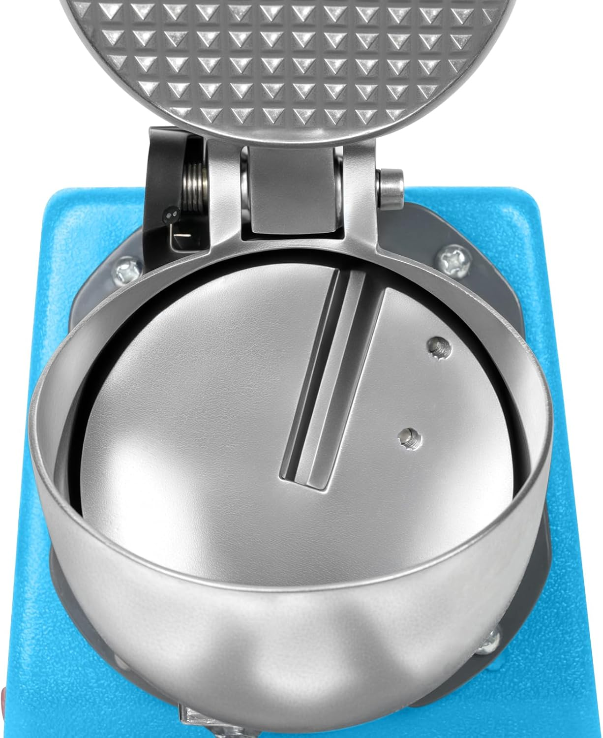 Shaved Ice Machines - Electric Ice Crusher Shaver, Stainless Steel Snow Cone Maker Shaved Ice Machine for Home & Commercial Use, Blue image number 2