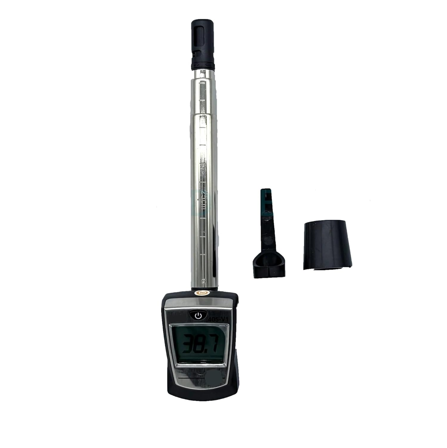 Thermal Anemometer with Duct Holder Air/Wind Flow Volume Speed Temperature Meter Tester image number 6