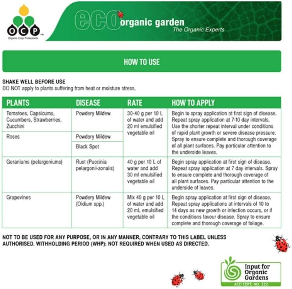Eco Fungicide Powder 500G image number 2