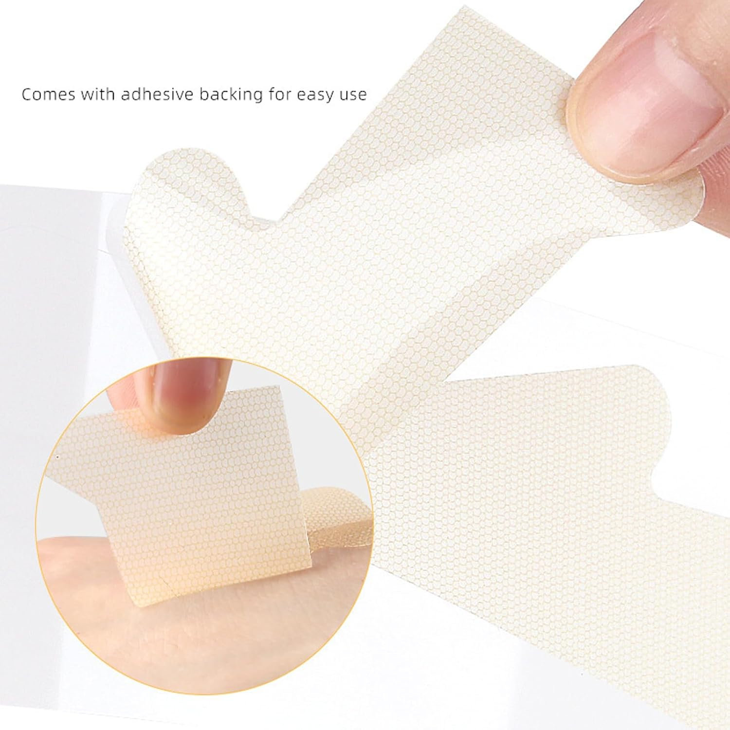 10 Pcs Tightening Bands Transparent Face Skin Tape anti Aging Safe Adhesive Elastic Neck Plaster Invisible Face Tightening Strip for Active Lifestyle - Color image number 3