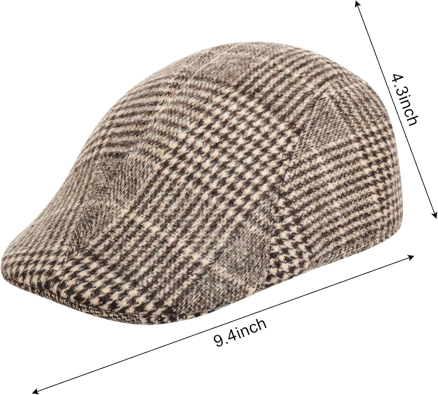 HOVEOX Detective Costume Accessories Set Detective Costume Hat Detective Dress up Costume Detective Prop Halloween Costume image number 3