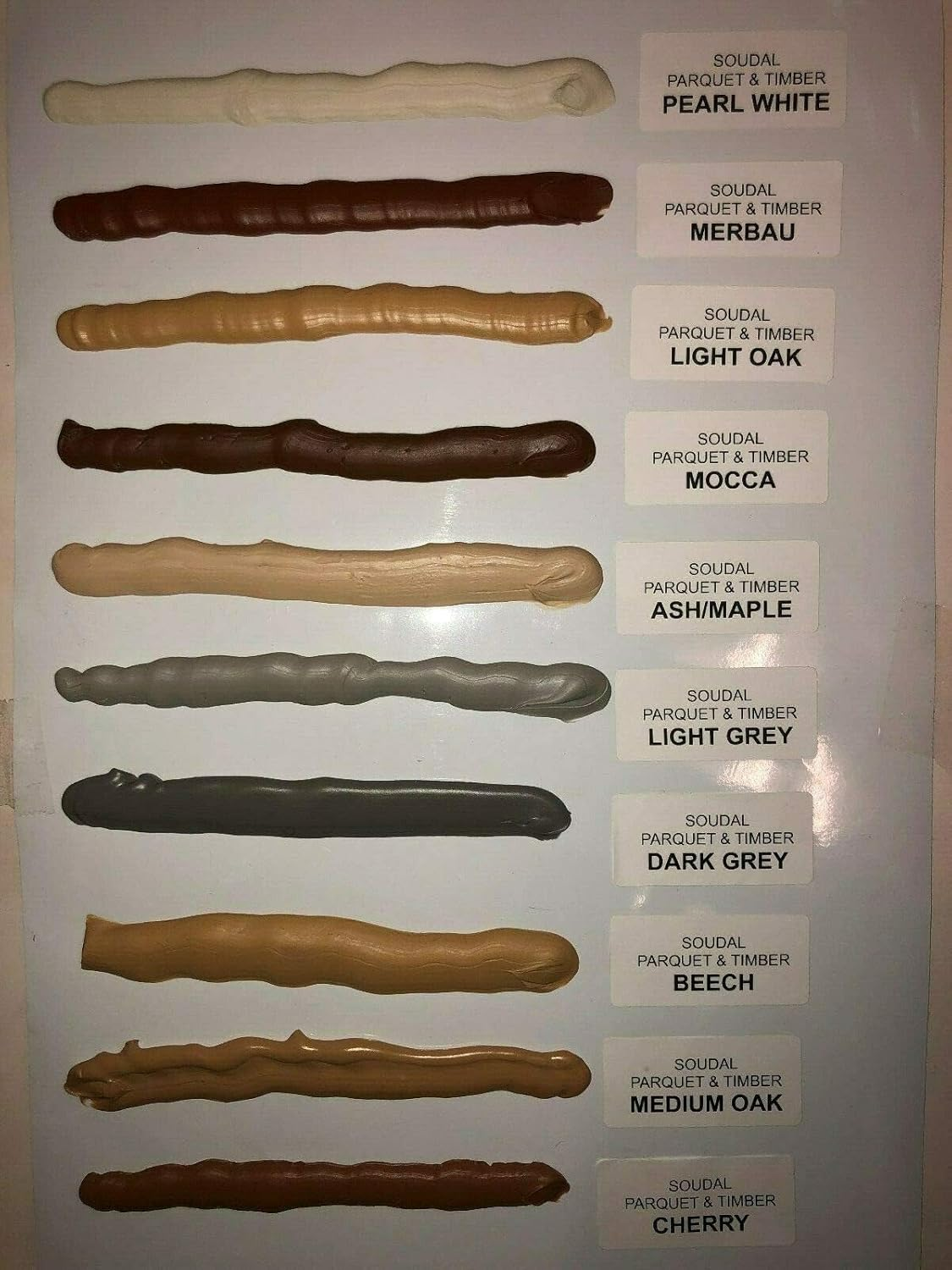 Soudal Timber and Parquet Sealant Medium Oak 290Ml image number 1