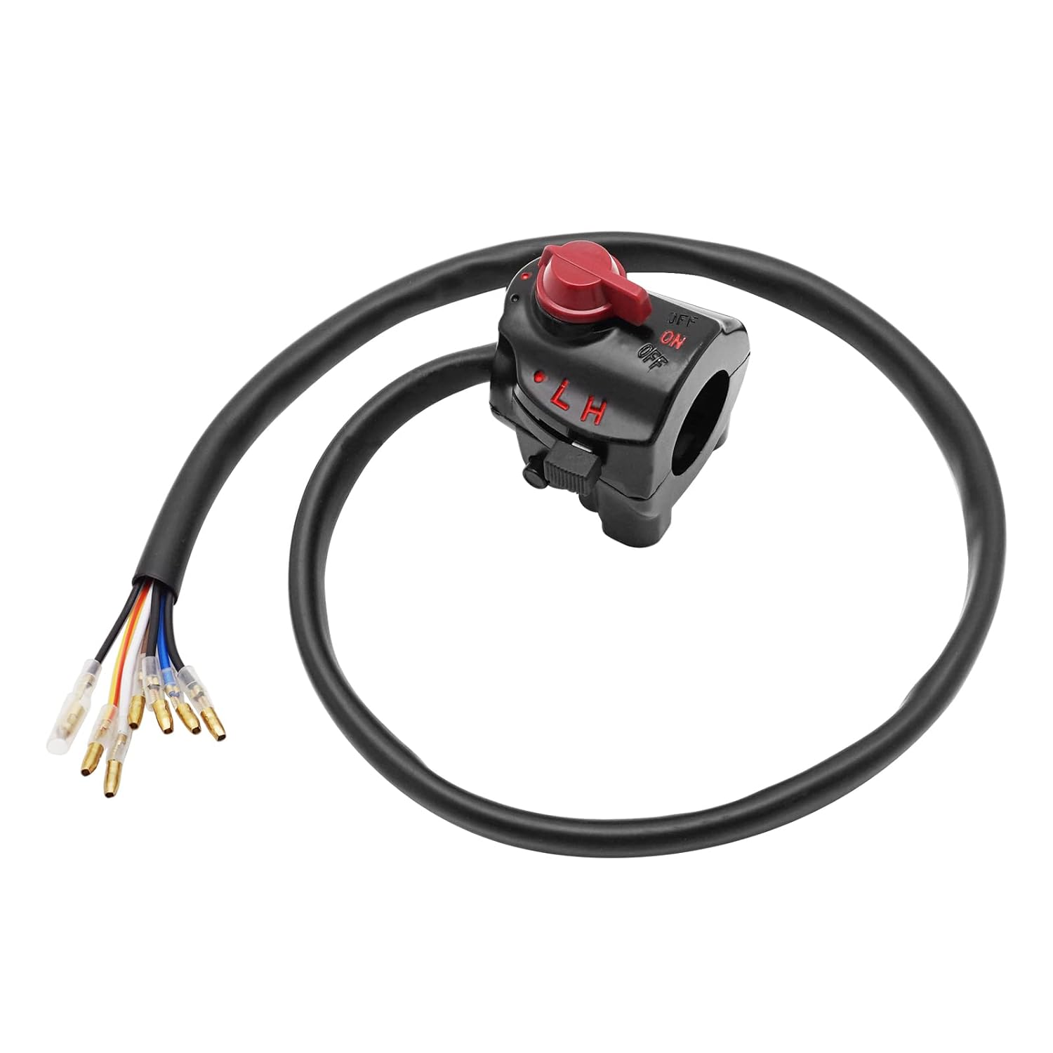 Right Start Stop Kill Headlight Control Switch for Honda CB500 1971-1973 CB750K 1971-1972, OEM# 35300-323-671 35300-300-674 image number 5