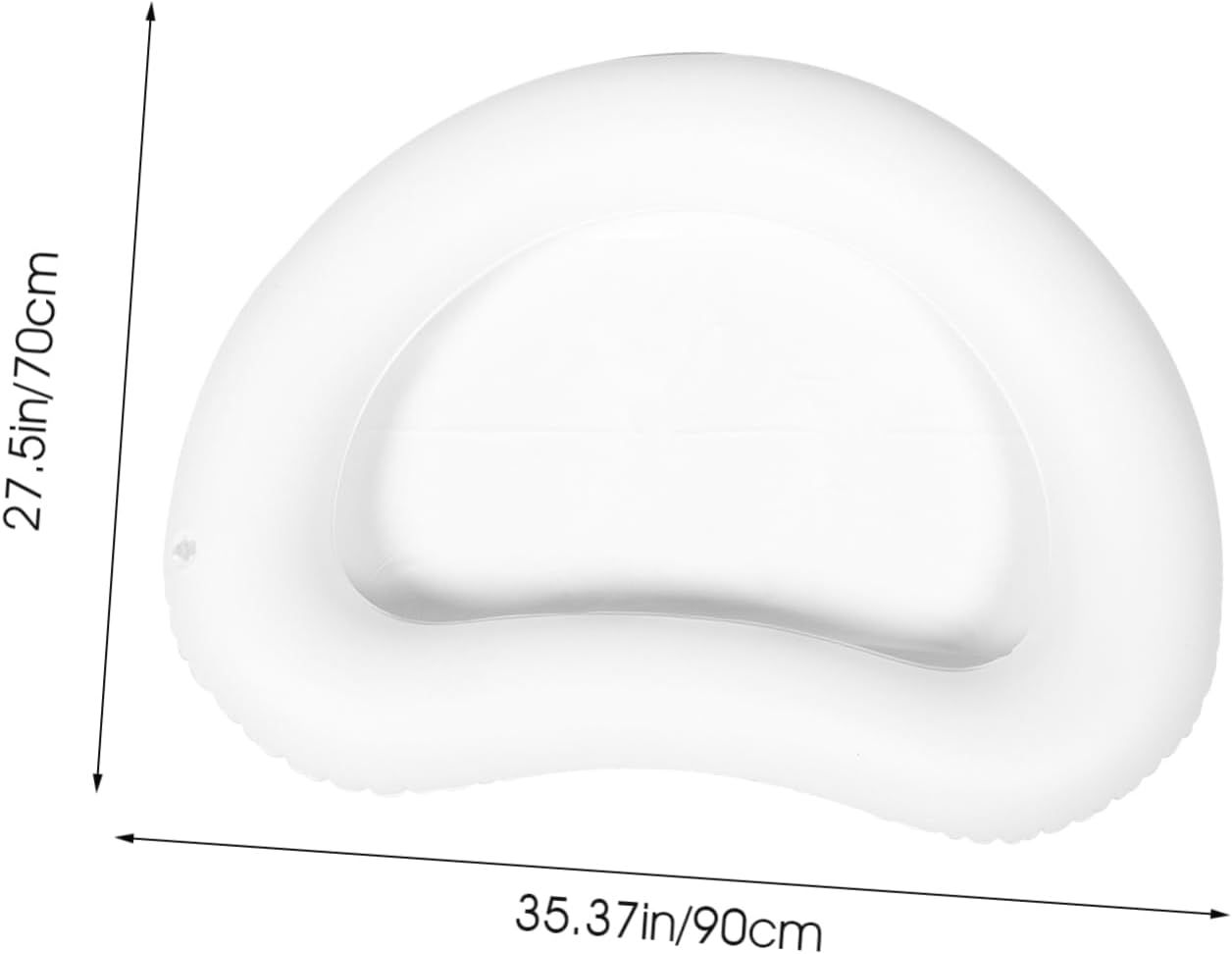 JECOMPRIS Inflatable Foot Bath Basin for Easy Cleaning for above Ground Pools and Camping Pvc Material for Quick Setup Portable Foot Soaker for Beach Trips and Outdoor Fun image number 3