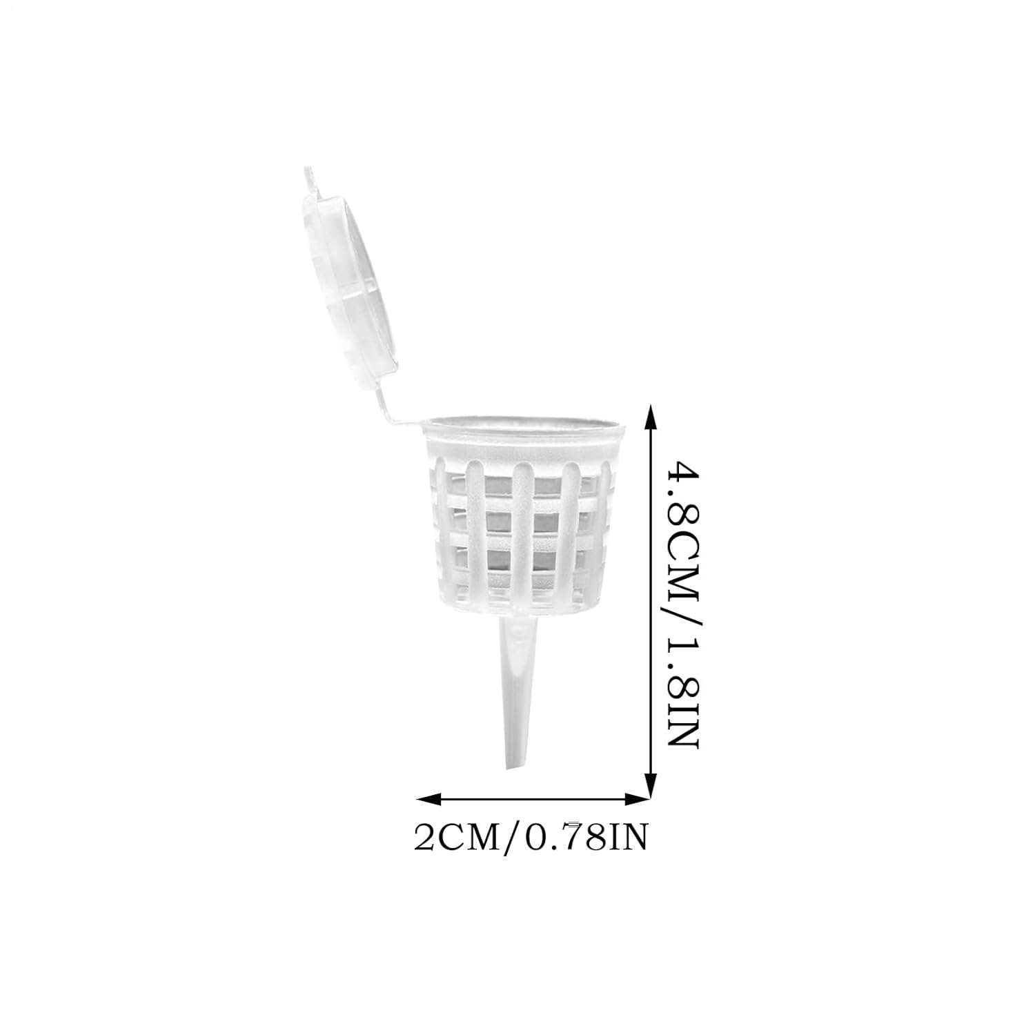 Bonsai Fertilizer Box | Fertilizer Baskets with Lid - Plant Planting & Care Supplies for Orchid Flower Plant Succulent Garden image number 6