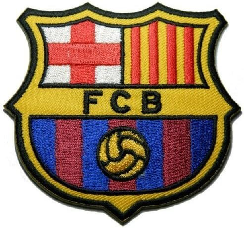 1 X Fc Barcelona Futbol Football Soccer Iron-On Embroidered Patch Emblem Logo Badge Applique by Luk99 image number 1