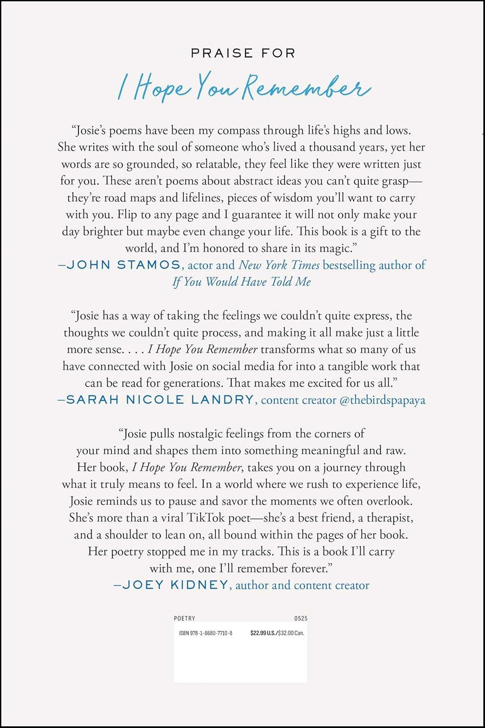 I Hope You Remember: Poems on Loving, Longing, and Living image number 3