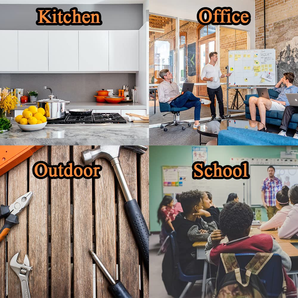 Ferrite Ring Magnets with Holes - 1.26 Inch (32Mm) round Disc Donut Magnets for Refrigerator Fridge, Science Projects, Crafts, around the Office (Pack of 40) image number 2