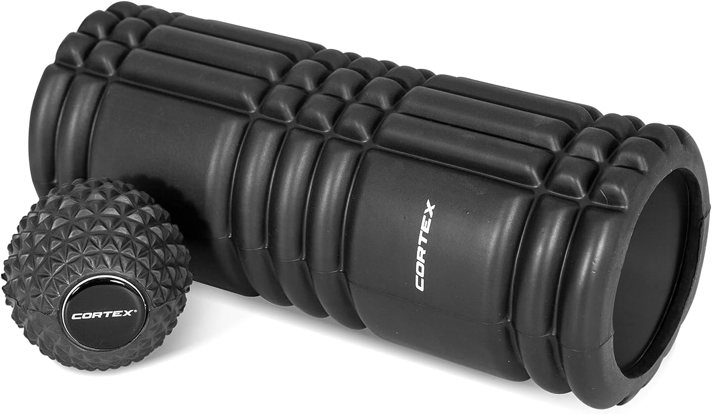 Cortex Gridsoft EPP Foam Roller & Massage Ball Set (33 * 15Cm) image number 1