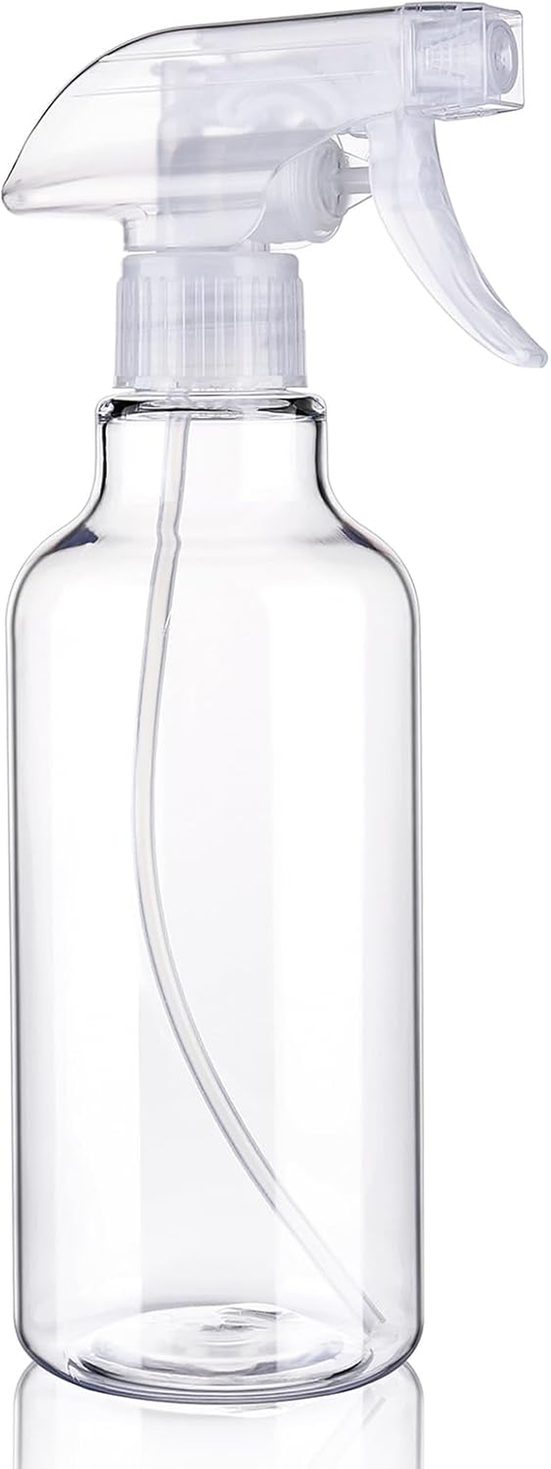 Hethyo Spray Bottles 16.9Oz Plastic Spray Bottle for Hair Mist/Stream Heavy Duty Empty Spray Bottles for Cleaning Solutions, Plants (16.9Oz-Clear) image number 5