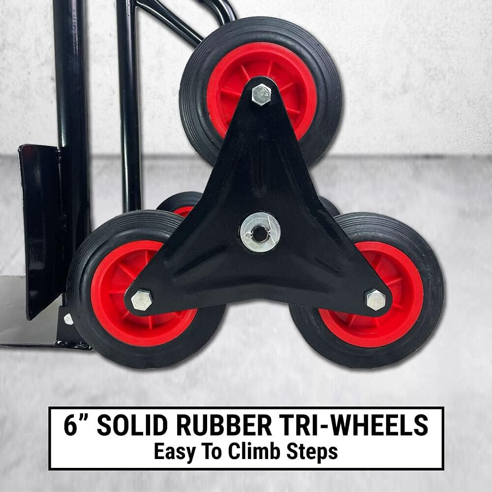 Foldable Stair Climber Hand Trolley Steps Truck Climbing Cart Transport Luggage image number 6