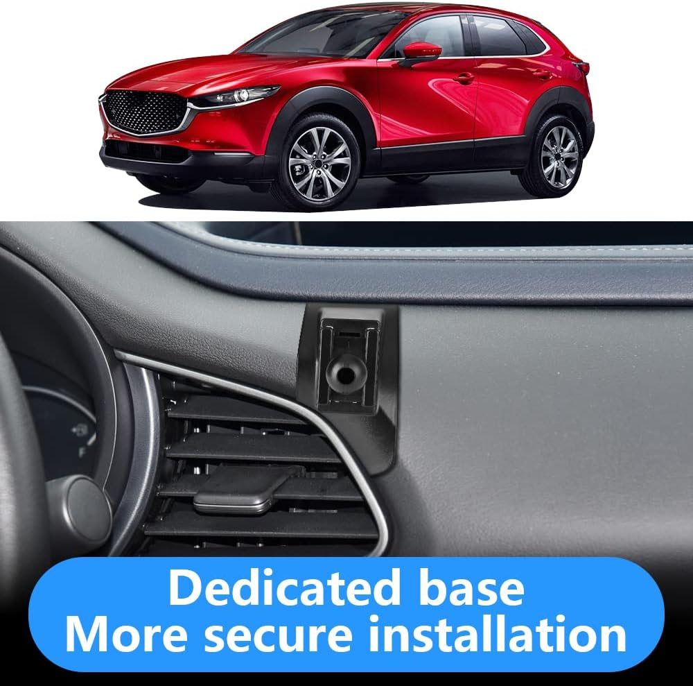 Car Phone Holder for Mazda CX-30 CX30 2020 2021 2022 2023 2024 2025 2026 Auto Interior Accessories Best Cell Phones Mount Cellphone Mobile Cradle Charging Navigation Screen Stand Accessory image number 4