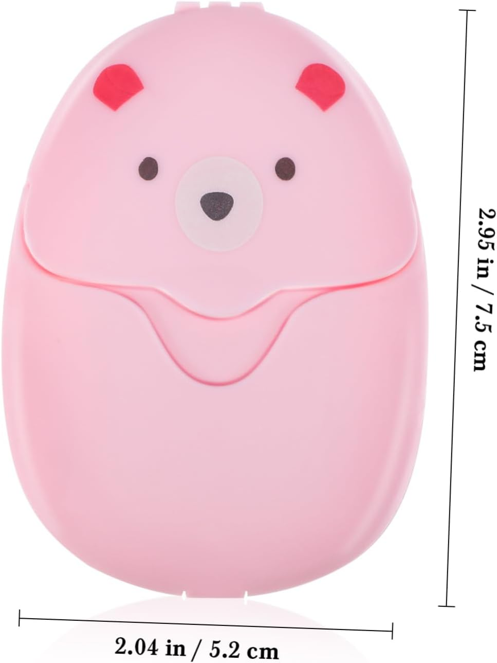 WESIEVYA 3Pcs Paper Soap Sheets for Travel Portable Soap Flakes for Hand Washing Hiking Essentials Lightweight Travel Toiletry image number 1