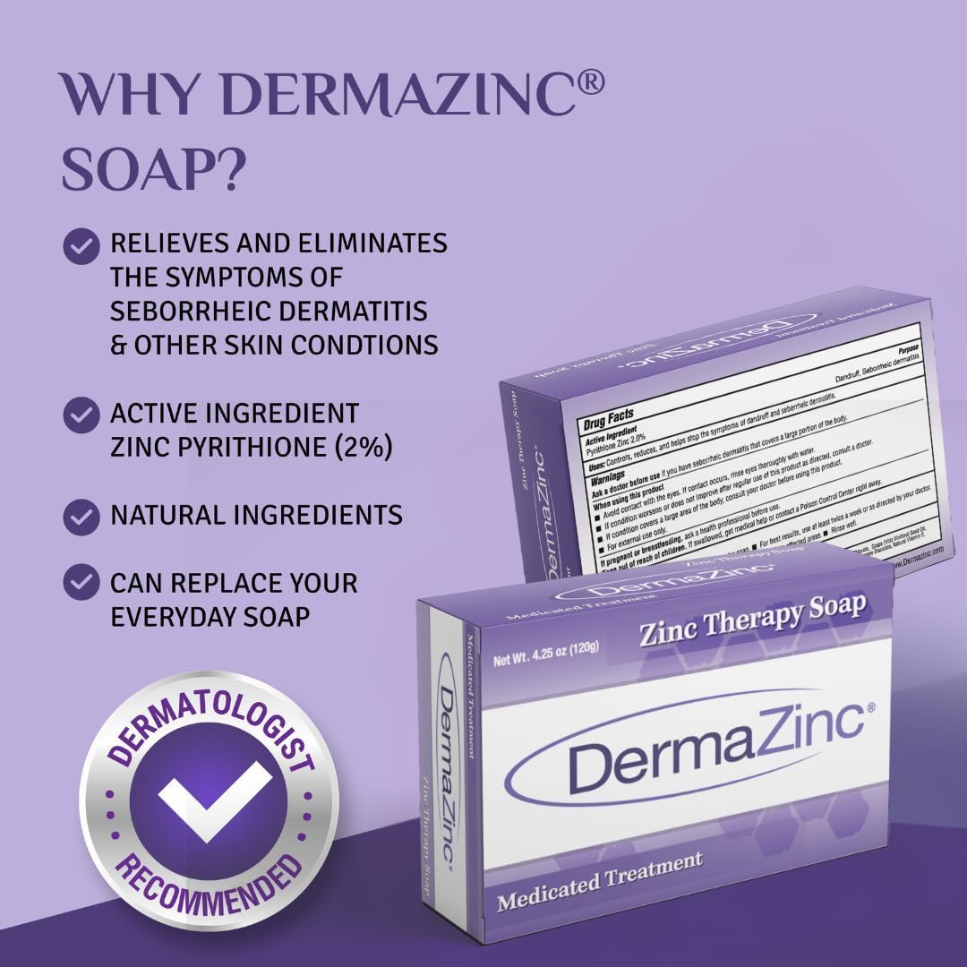 Dermazinc Soap - 4.25 Ounce (120 Gram) image number 4