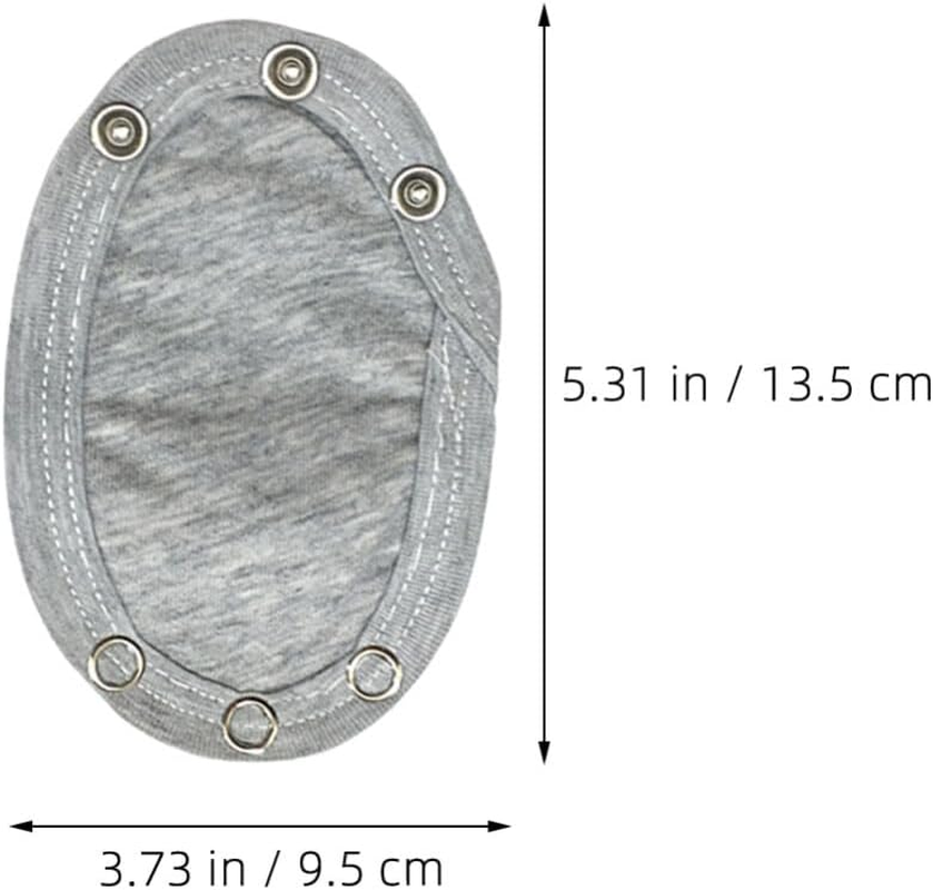 Holibanna 5Pcs Cotton Baby Bodysuit Extender Snap Set Soft Breathable Jumpsuit Extension for Boys Girls Easy Wear Toddler Outfit Accessory image number 1