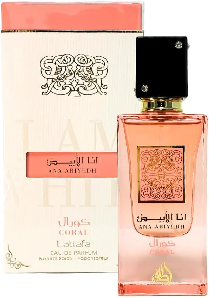 Ana Abiyedh Coral by Lattafa for Unisex - 2.04 Oz EDP Spray image number 1