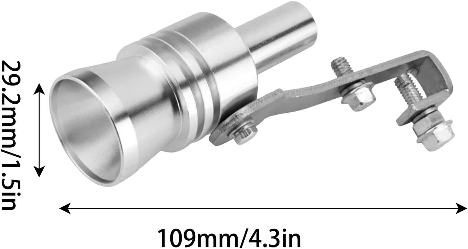 Car Turbo Whistle - Car Turbine Whistle - Turbo Whistle, Turbo Sound Exhaust Muffler Pipe Whistle, Exhaust Pipe Blow-Off Vale Simulator Whistle image number 1