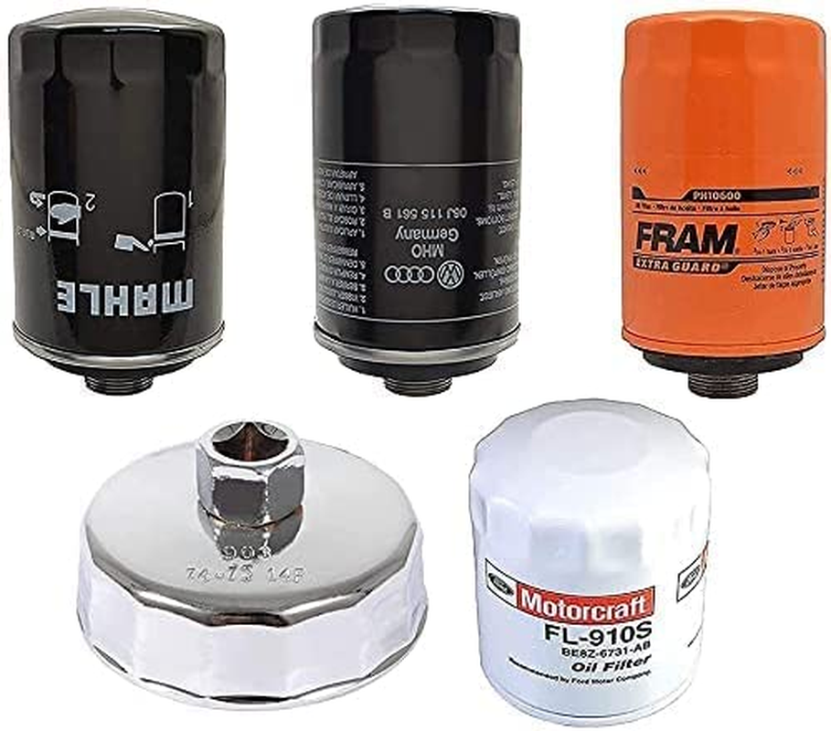 Oil Filter Wrench 86Mm 16 Flutes for BMW and Volvo, Oil Filter Housing Cap Removal Tool Fits N20 N26 N51 N52 N54 N55 N63 N74 S55 and S63 Engines, Heavy Duty Cup Wrench image number 5