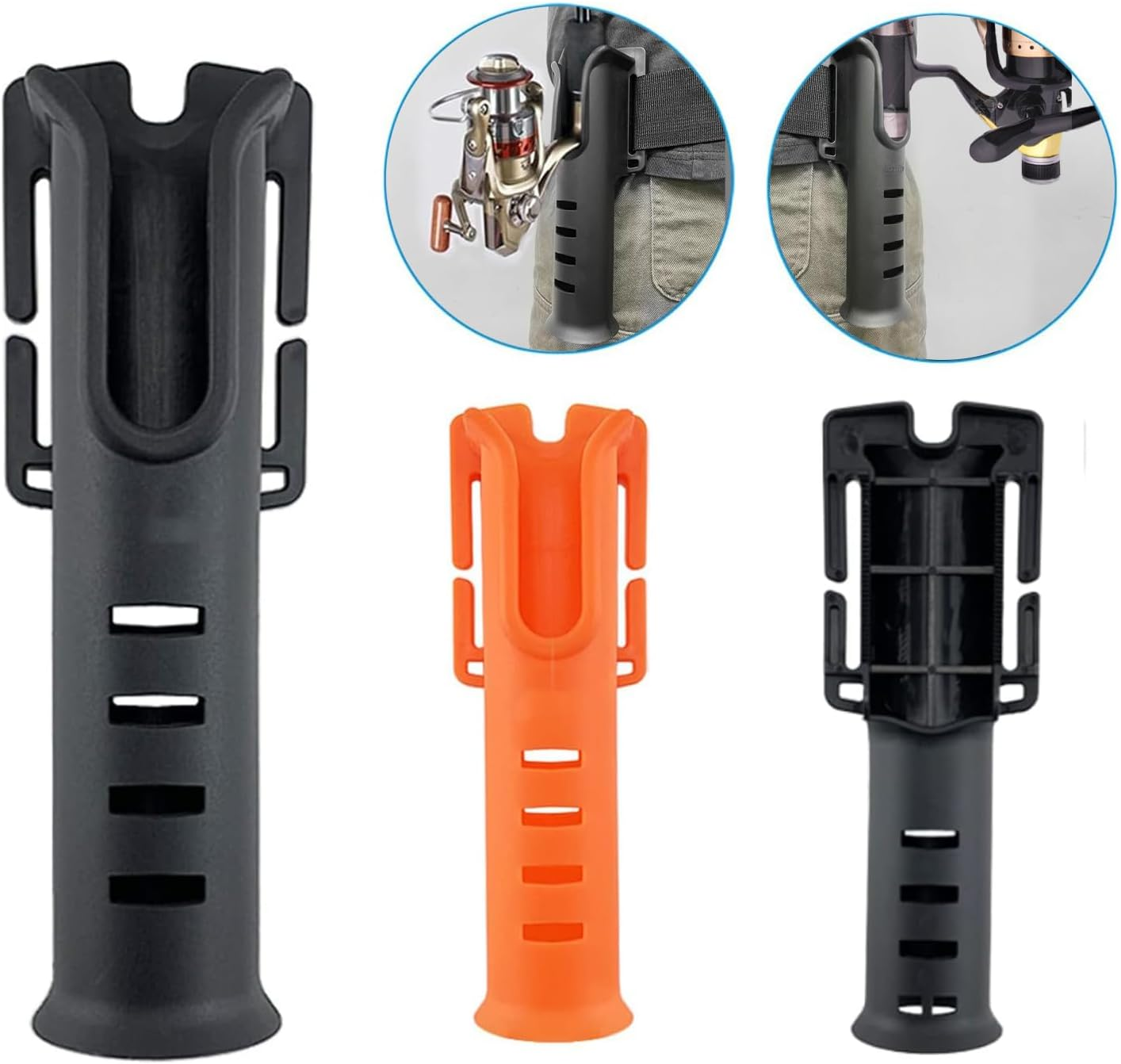 Bigtron Fishing Belt Rod Holder, Portable Waist Pole Inserter