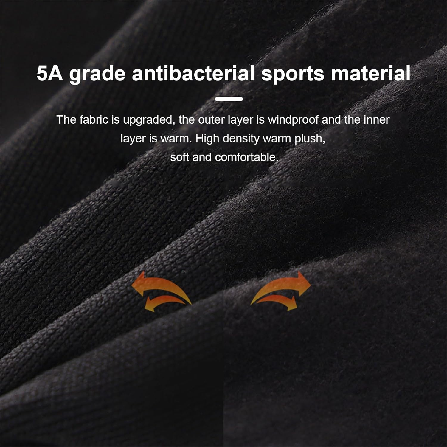 ZVCXOE Liner Gloves, Winter Liner Gloves for Men and Women, Thin & Lightweight Warm Non-Slip Cycling Gloves, Windproof，Perfect for Cycling, Biking,Running, Driving, Hiking, Walking image number 2