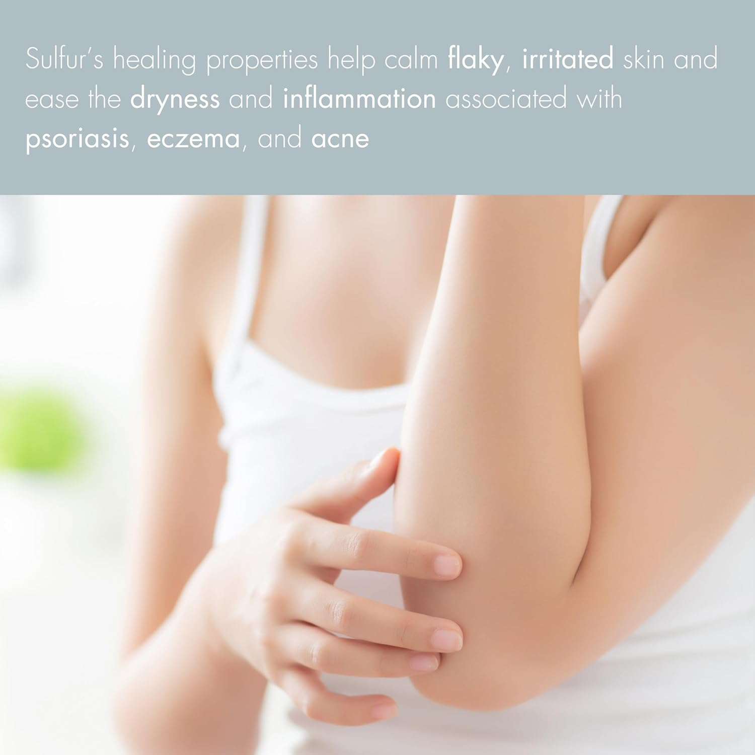 Jericho Dead Sea Sulfur Soap with Olive Oil &ndash; Helps with Acne, Psoriasis, Eczema & Blackheads &ndash; for Oily to Normal Skin &ndash; Vegan Face & Body Bar for Men & Women &ndash; 4.4 Oz Each (Pack of 3)