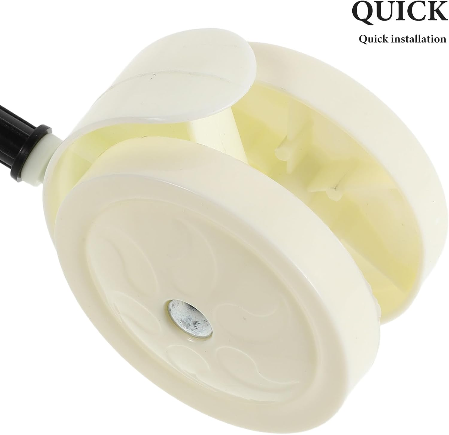 Gatuida 4PCS Baby Trolley Wheels for Stroller Pram and Walker - Swivel Caster Replacement Infant Stroller Accessory Parts for Toddler Kids Chair and Carriage image number 4