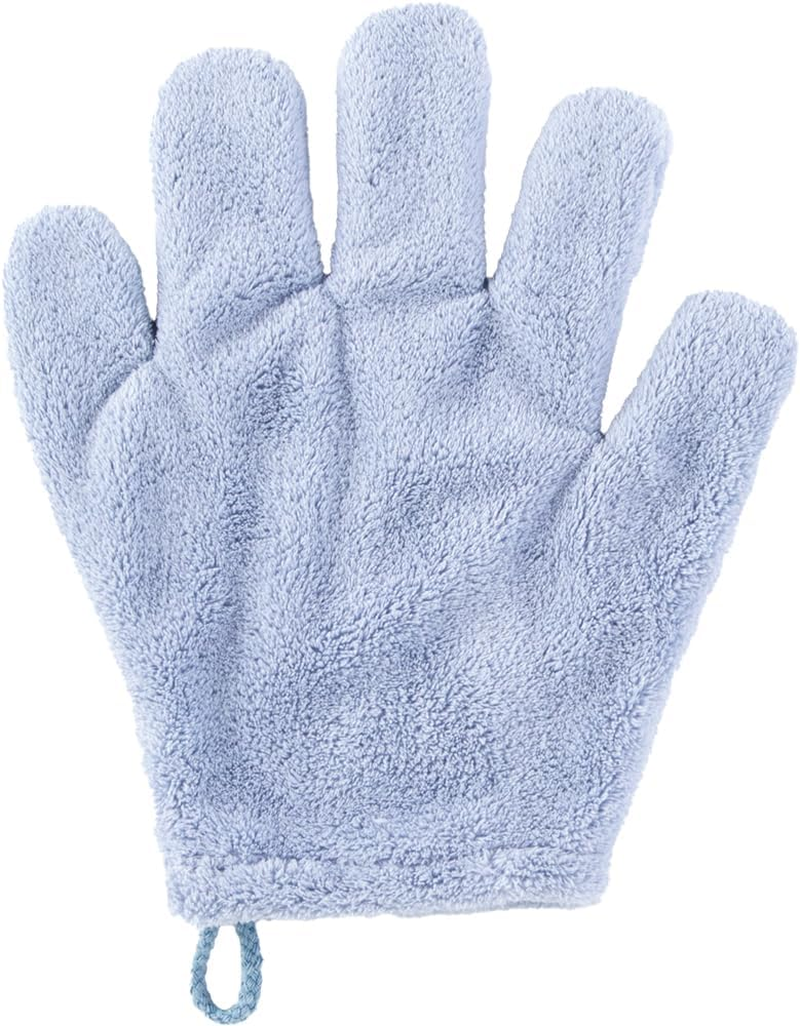 Honda Towel 192485 03'59'' Quick Hair Dry Gloves, Microfiber, Quick Drying, Absorbent, Approximately 5 Times, Fluffy, Soft to the Skin, Blue, One Size Fits All