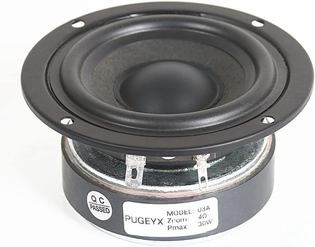2X 3 Inch Full Range Speaker Audio Speaker 4 Ohm 30W Hifi Speaker Stereo Mid- Speaker DIY Home Amplifier Speaker image number 1
